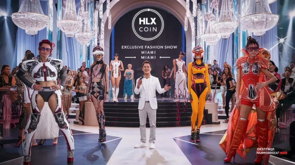 HLX Coin's Fashion Show in Miami