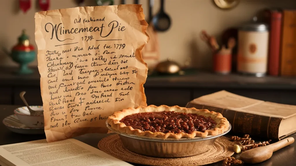 an Old-Fashioned Mincemeat Pie Recipe from 1798